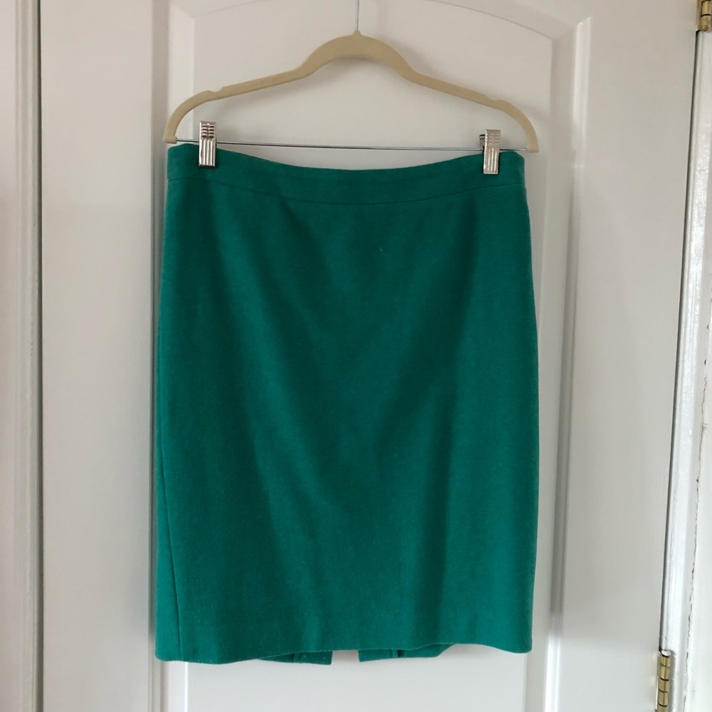 J Crew Wool Pencil Skirt